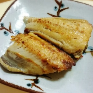 フライパンでほっけの開き焼き